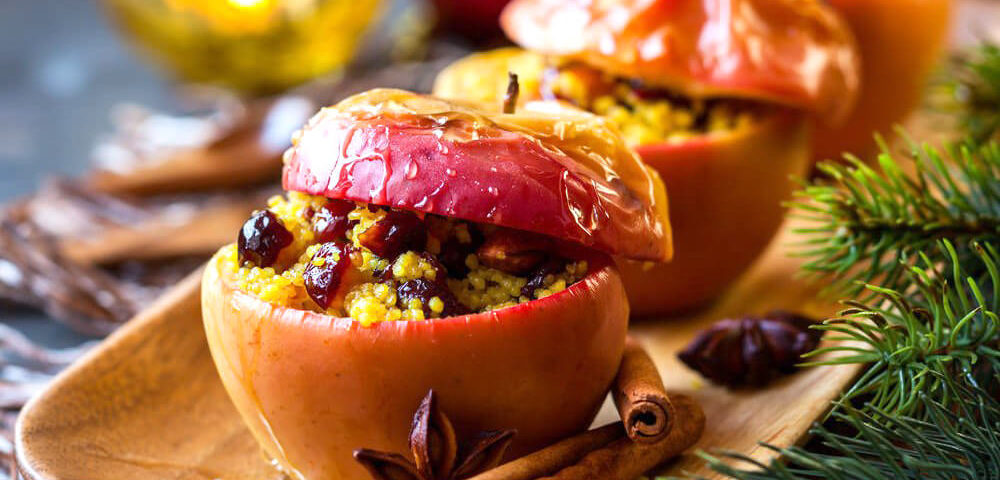 recipes sausage house baked apples with barley sausage pilaf recipe
